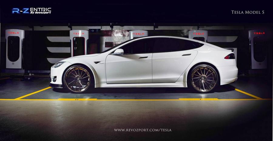  Tesla Model S P85D by Revozsport 2015 года  (фото 3 из 15)